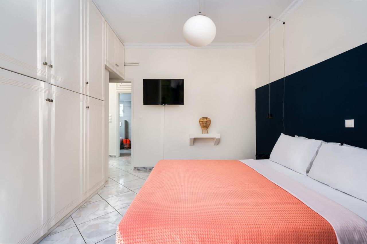 Modern 2 Bed Apartment In Downtown Of Fira Dış mekan fotoğraf