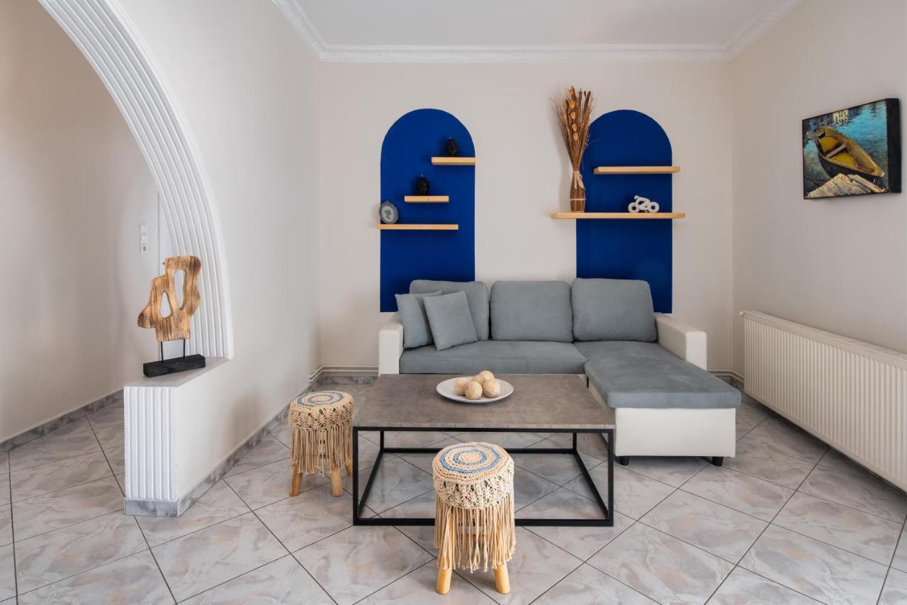 Modern 2 Bed Apartment In Downtown Of Fira Dış mekan fotoğraf